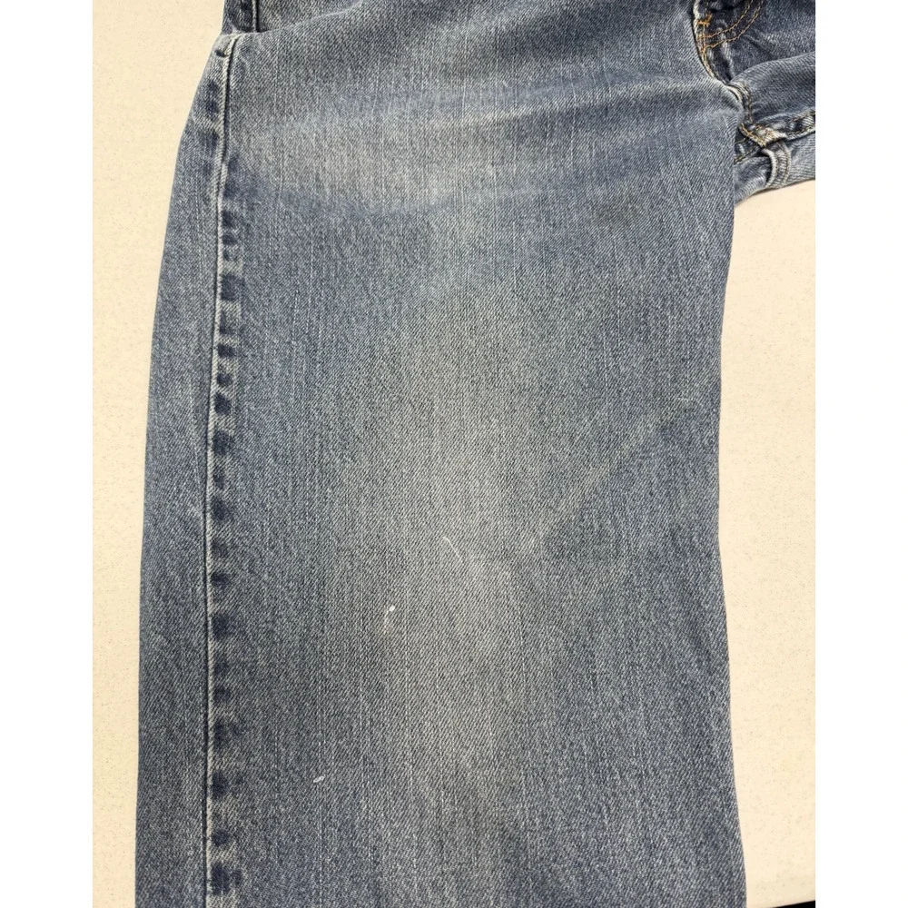 LEVIS 550 Mens 34x32 (32x30) Relaxed Fit Cotton Denim Blue Jeans